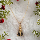 Corrente Nossa Senhora Aparecida com Strass