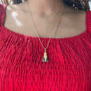 Corrente Nossa Senhora Aparecida com Strass