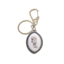 Chaveiro com Mosquetão São Miguel Arcanjo