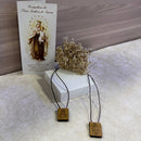 Escapulário Couro com Folheto