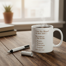 Combo Caneca + Caneta Checklist com São Miguel Arcanjo